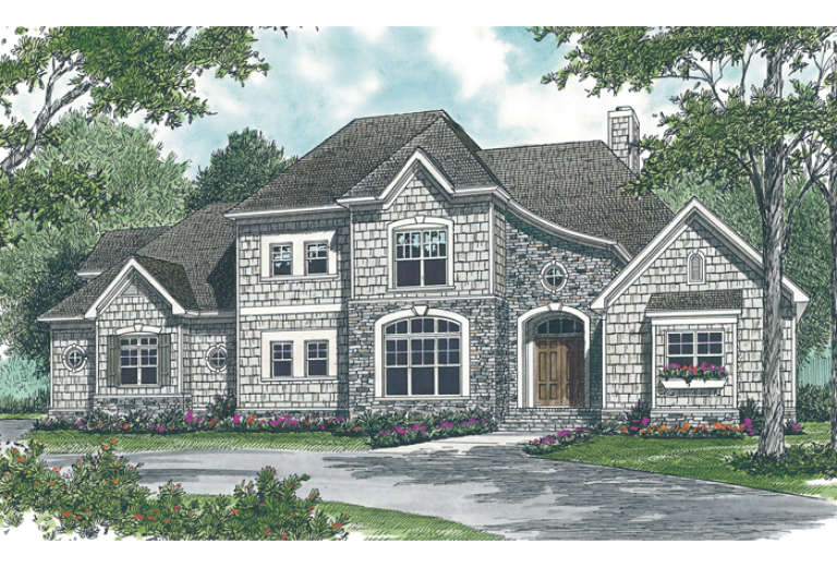 House Plan House Plan #12698 Front Elevation