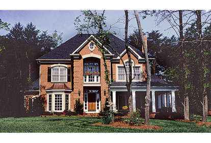 Farmhouse House Plan #3323-00230 Elevation Photo