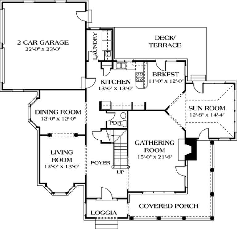 House Plan House Plan #12699 Drawing 1