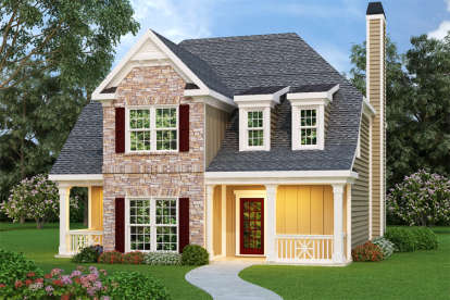 3 Bed, 3 Bath, 2170 Square Foot House Plan - #009-00109