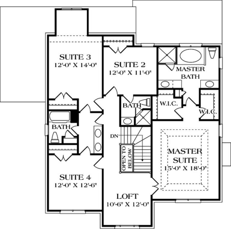 House Plan House Plan #12700 Drawing 2