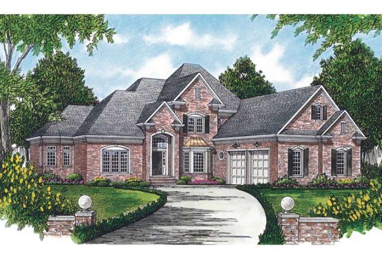 House Plan House Plan #12703 Front Elevation