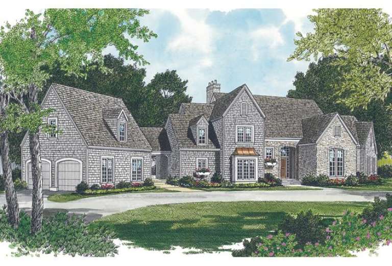 House Plan House Plan #12705 Front Elevation
