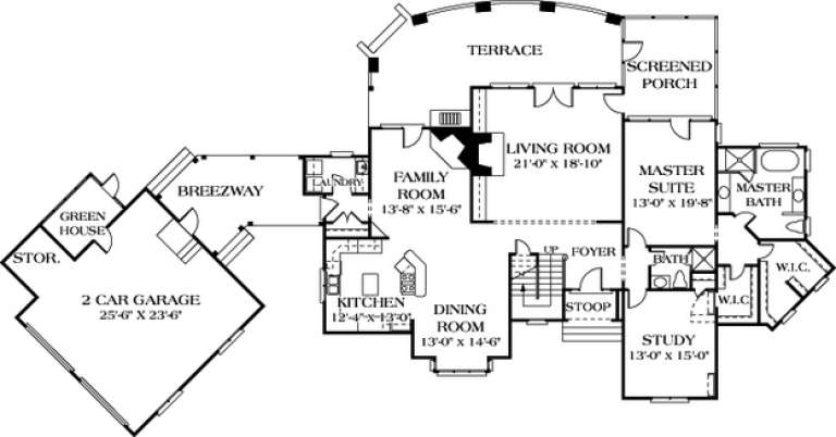 House Plan House Plan #12705 Drawing 1