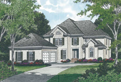 Traditional House Plan #3323-00238 Elevation Photo