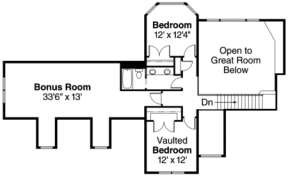 Floorplan 2 for House Plan #035-00357