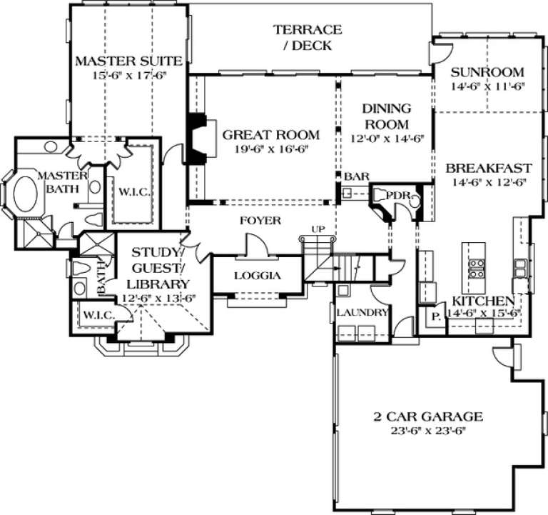House Plan House Plan #12710 Drawing 1