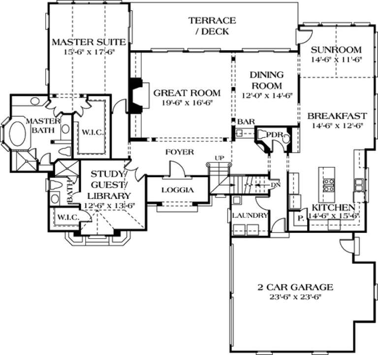 House Plan House Plan #12711 Drawing 2