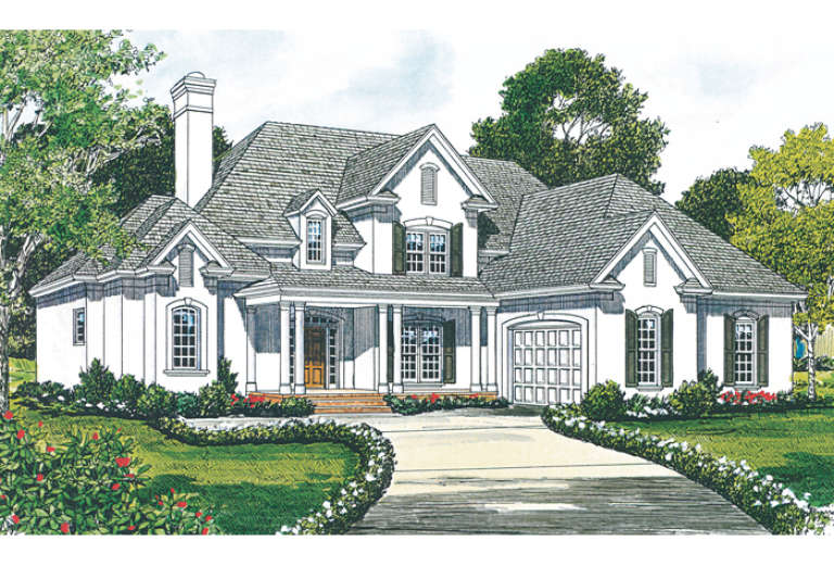 Country House Plan #3323-00243 Elevation Photo