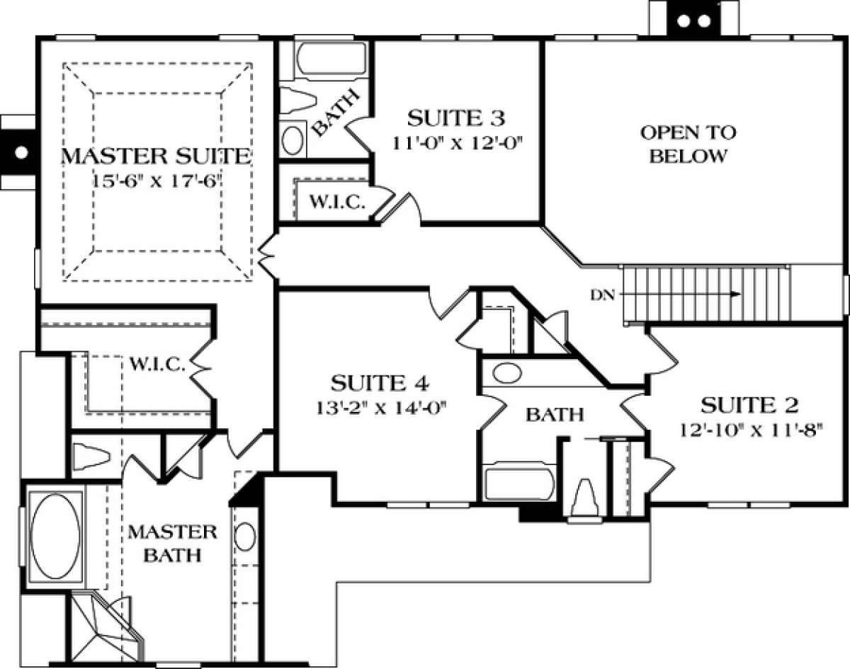 Floorplan 3 for House Plan #3323-00246