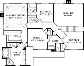 Floorplan 3 for House Plan #3323-00246