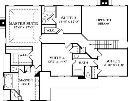 Floorplan 3 for House Plan #3323-00246