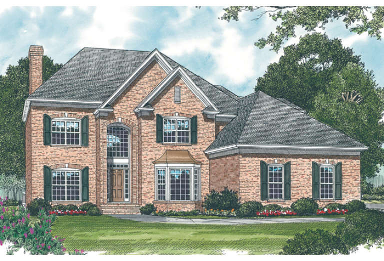 House Plan House Plan #12717 Front Elevation