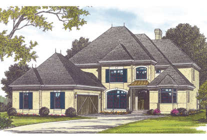 Cottage House Plan #3323-00249 Elevation Photo