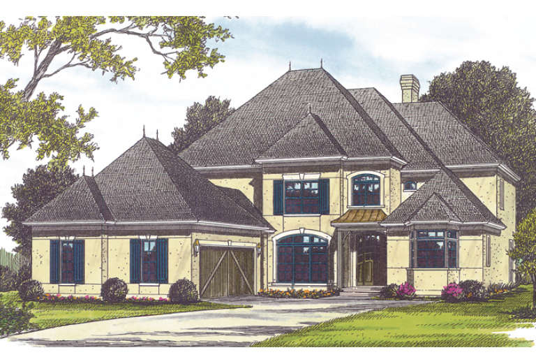 House Plan House Plan #12718 Front Elevation