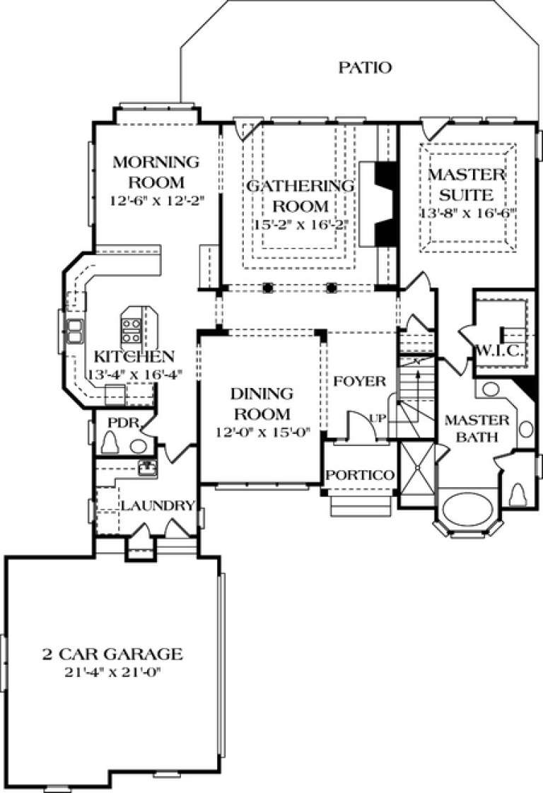 House Plan House Plan #12718 Drawing 1