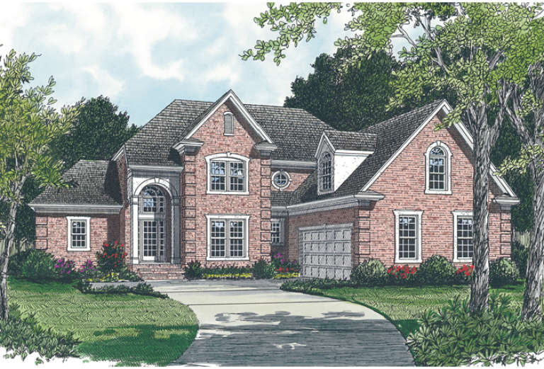 House Plan House Plan #12719 Front Elevation