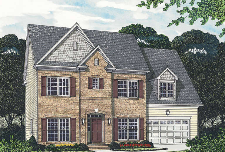 House Plan House Plan #12722 Front Elevation