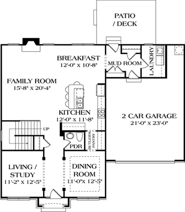 House Plan House Plan #12722 Drawing 1