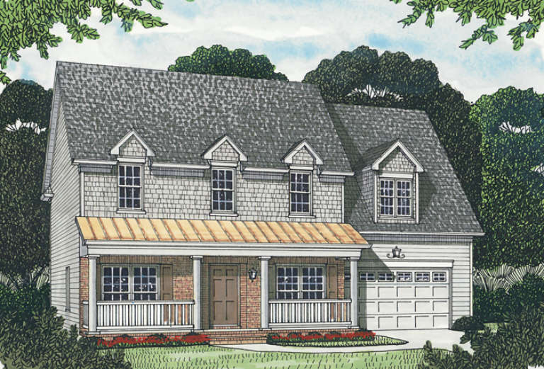 House Plan House Plan #12724 Front Elevation