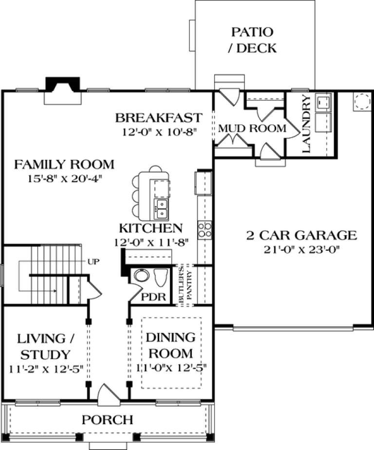 House Plan House Plan #12724 Drawing 1