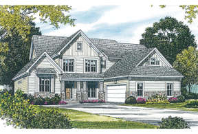 Craftsman House Plan #3323-00257 Elevation Photo