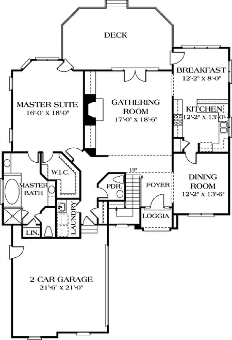 House Plan House Plan #12728 Drawing 1