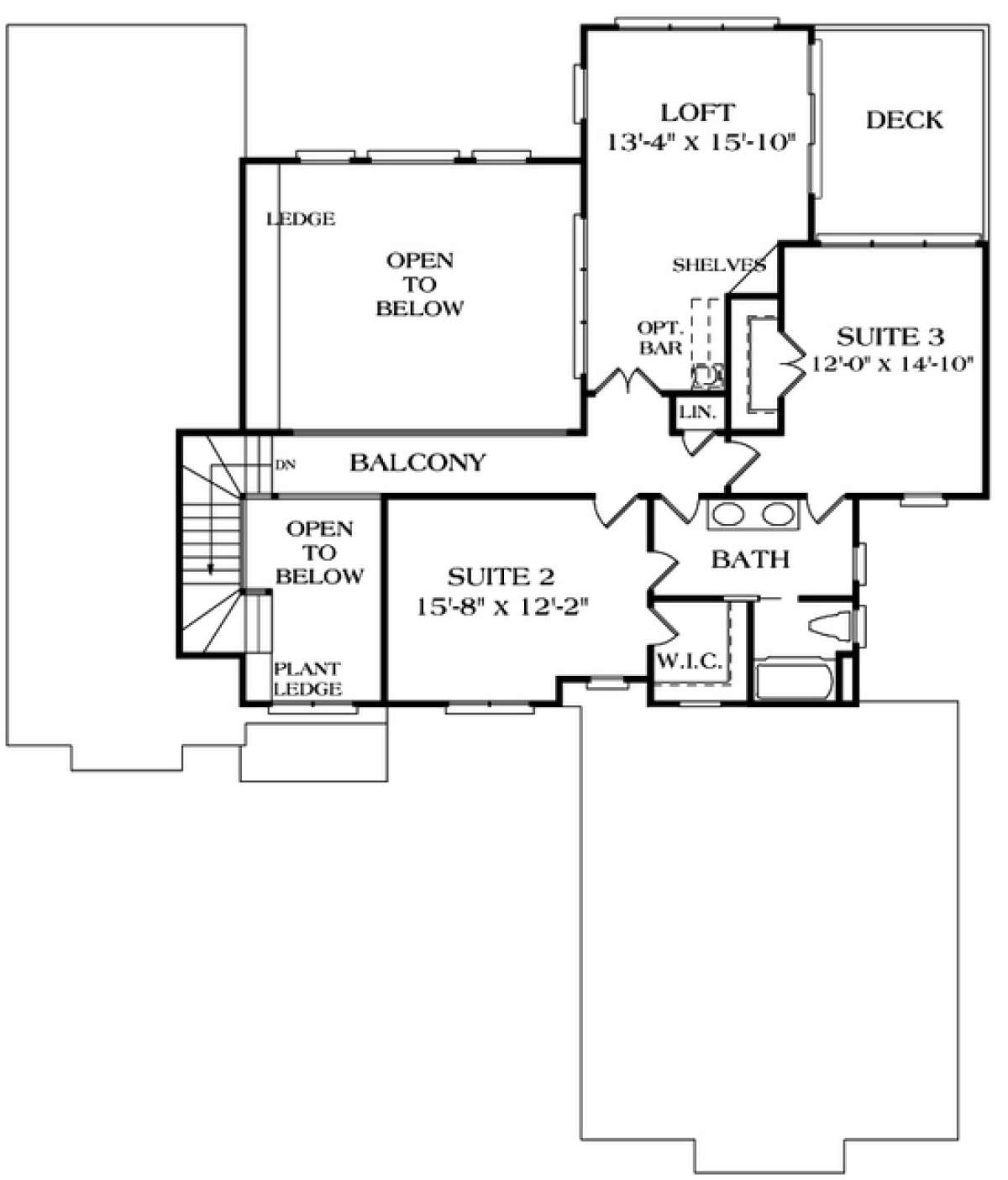 Floorplan 2 for House Plan #3323-00260