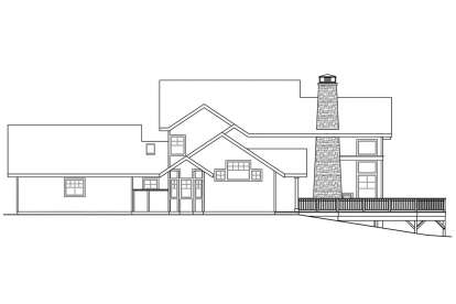 Craftsman House Plan #035-00359 Elevation Photo