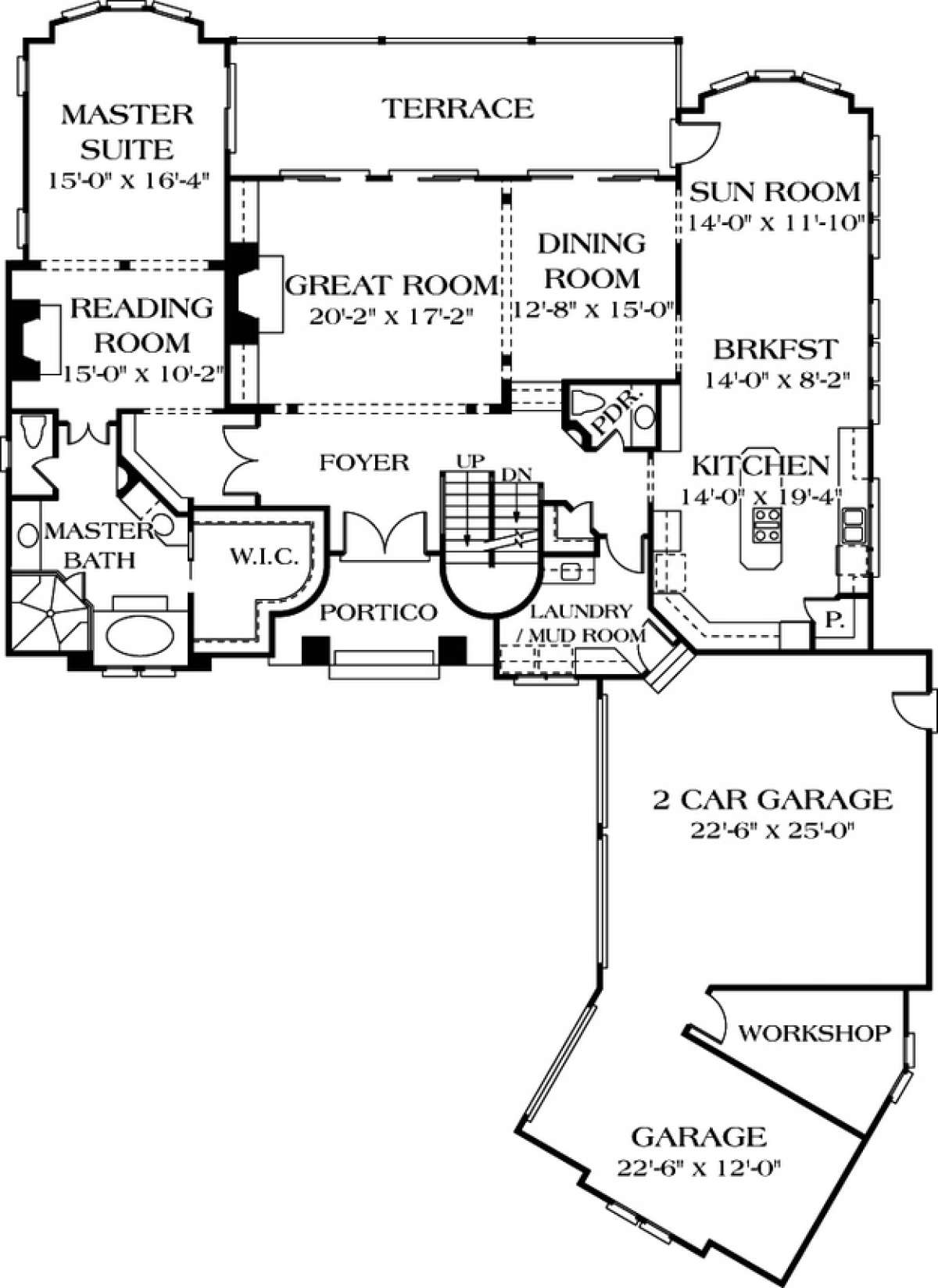 Floorplan 2 for House Plan #3323-00261
