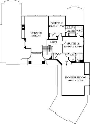 Floorplan 3 for House Plan #3323-00261
