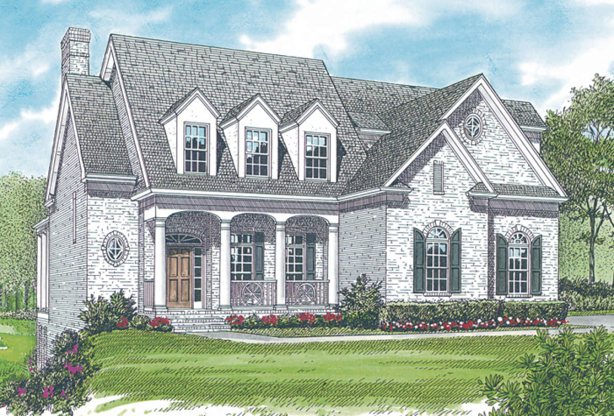 Country House Plan #3323-00263 Elevation Photo