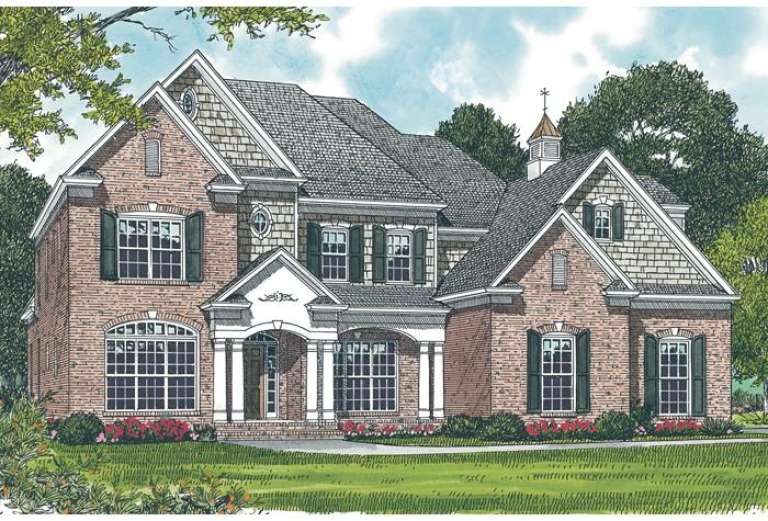 House Plan House Plan #12733 Front Elevation