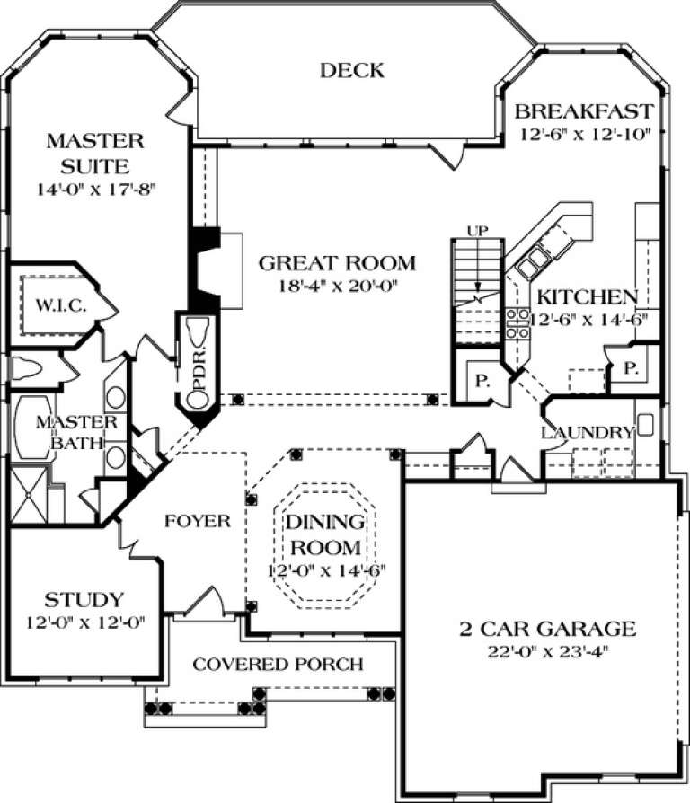 House Plan House Plan #12733 Drawing 1