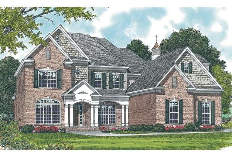 House Plan House Plan #12734 Front Elevation