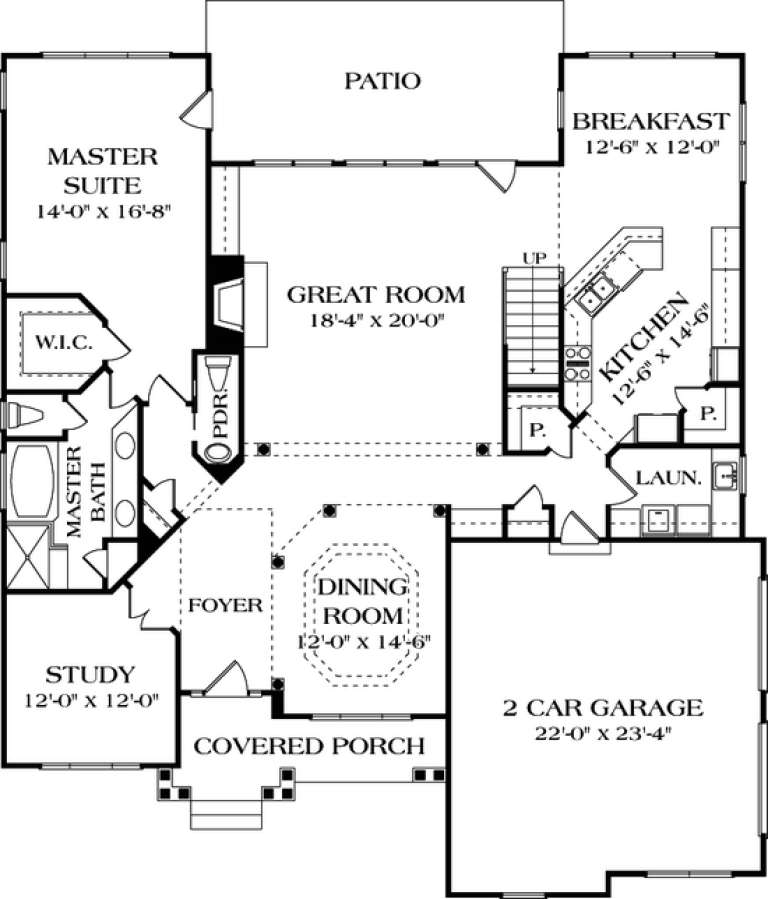 House Plan House Plan #12736 Drawing 1