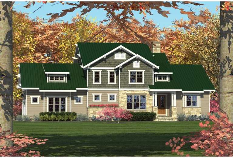 House Plan House Plan #12739 Front Elevation