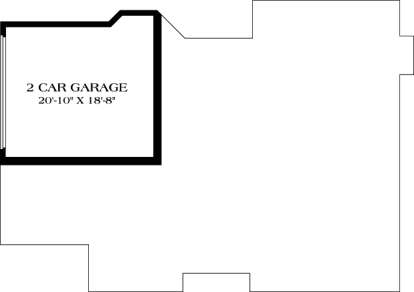 Floorplan 1 for House Plan #3323-00275