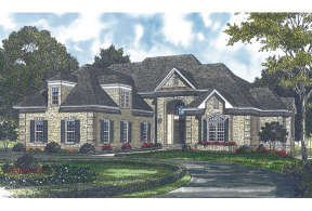 Traditional House Plan #3323-00279 Elevation Photo