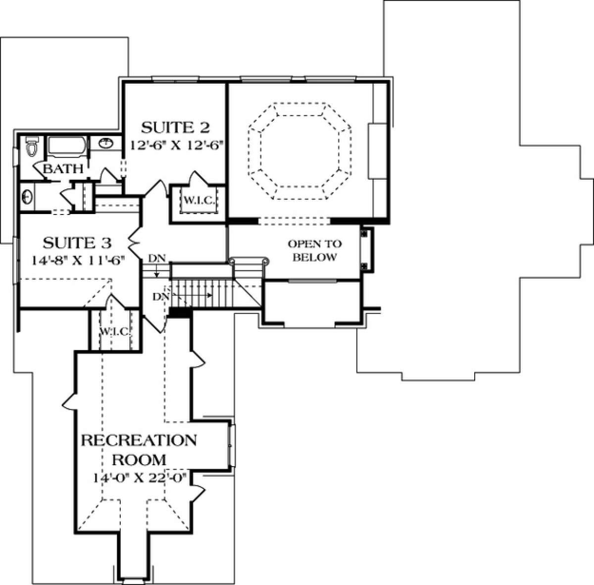Floorplan 3 for House Plan #3323-00279