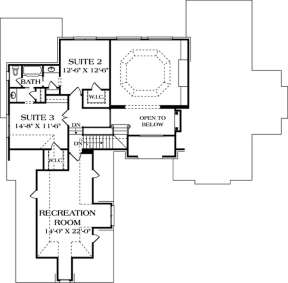 Floorplan 3 for House Plan #3323-00279