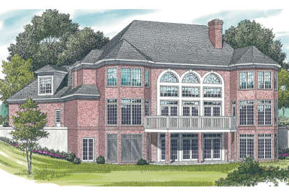 Traditional House Plan #3323-00280 Elevation Photo