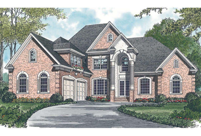 House Plan House Plan #12751 Front Elevation