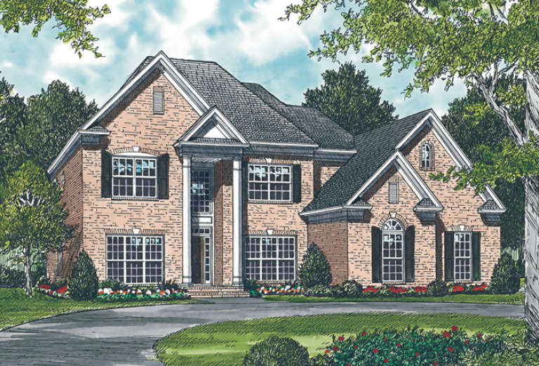 House Plan House Plan #12753 Front Elevation