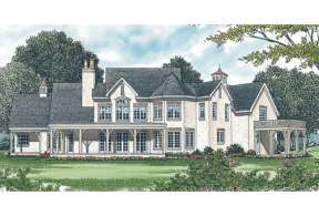 French Country House Plan #3323-00285 Elevation Photo