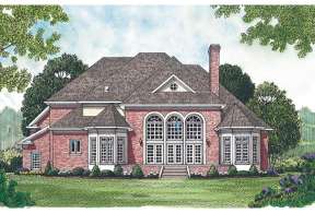 Traditional House Plan #3323-00286 Elevation Photo