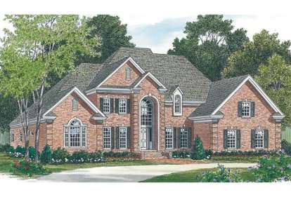 Traditional House Plan #3323-00286 Elevation Photo