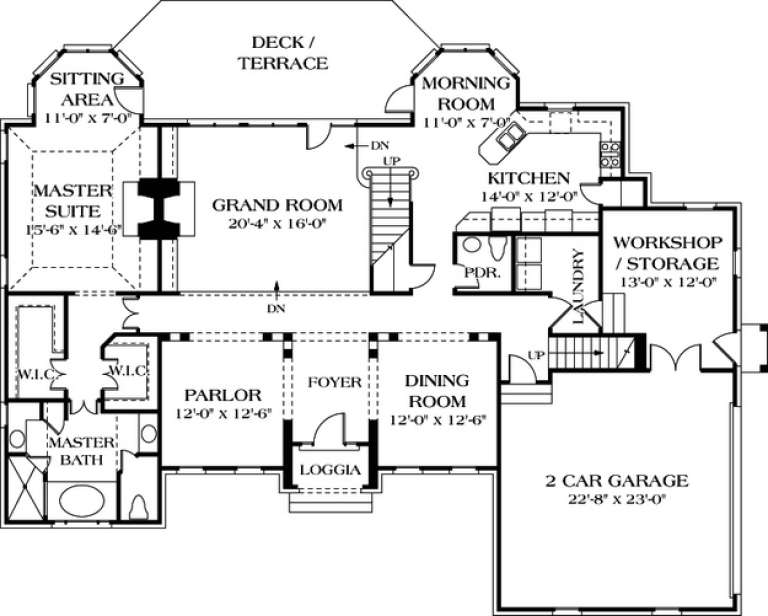 House Plan House Plan #12755 Drawing 1
