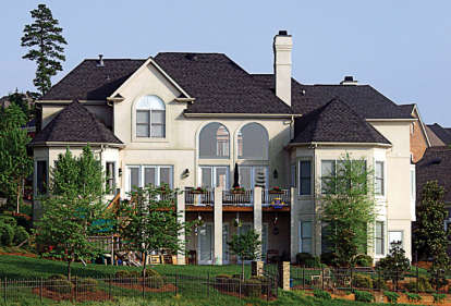 Luxury House Plan #3323-00287 Elevation Photo
