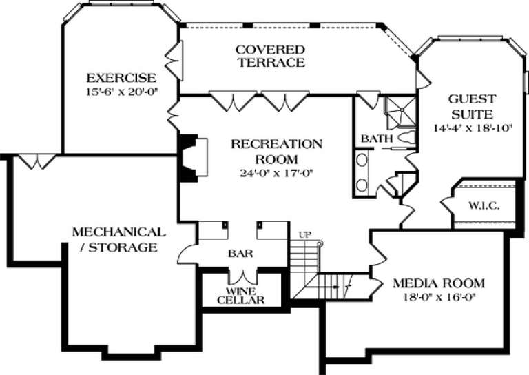 House Plan House Plan #12756 Drawing 1